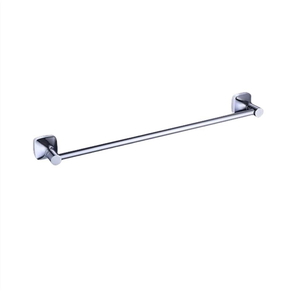 Porte-serviettes de bain en acier inoxydable chromé durable