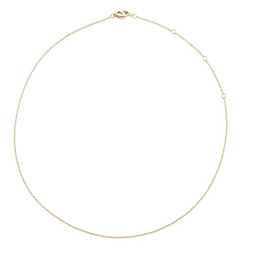 Honeycat Thin Chain Adjustable Choker in Gold, Rose Gold, or Silver (13