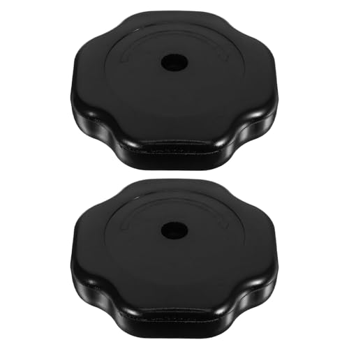 HOMSFOU Manopole per Coperchio Pentola a Pressione 19mm, Set 2 Pezzi in Plastica Resistente Alte Temperature, Pomelli di Ricambio Compatibili per Manico Pentola, Accessori per Cucina