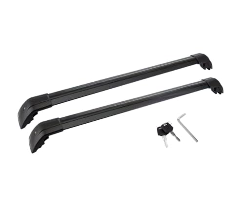 Barres de toit transversales BYD Atto 3 2022 2023 2024 2025 noires de chargement