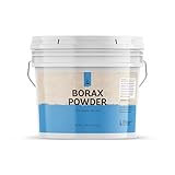 Borax Powder (1 Gallon, 9 lbs) by Pure Organic Ingredients, Resealable Bucket, Multi-Purpose Cleaning Powder, Deodorizer, Laundry Booster, Stain Remover, Slime Making