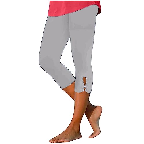 GOHRSHA Capris for Seniors Womens Capris for Su...