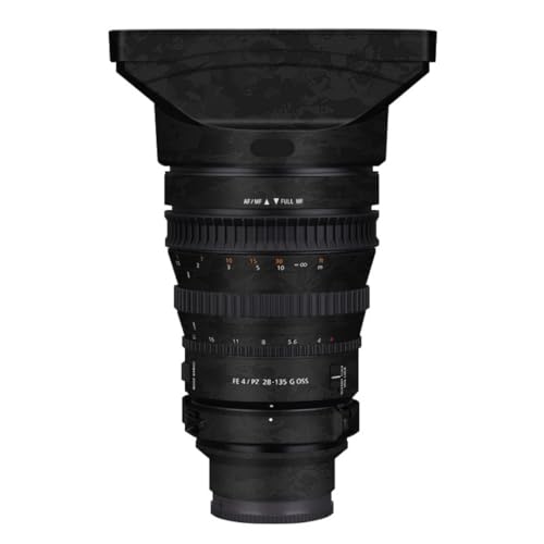 Capuchon d'objectif pour Sony FE PZ 28-135 mm F4 G OSS noir nuit protège-objectif