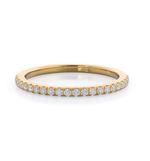 925 Sterling Silver Half Eternity Band Ring (Size - 19) (B0D9VZWFW6) Amazon Price History, Amazon Price Tracker
