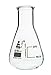 Erlenmeyer Flask, 25mL - Borosilicate Glass - Narrow Neck Flasks, Conical Flasks, Glass Flasks - Eisco Labs