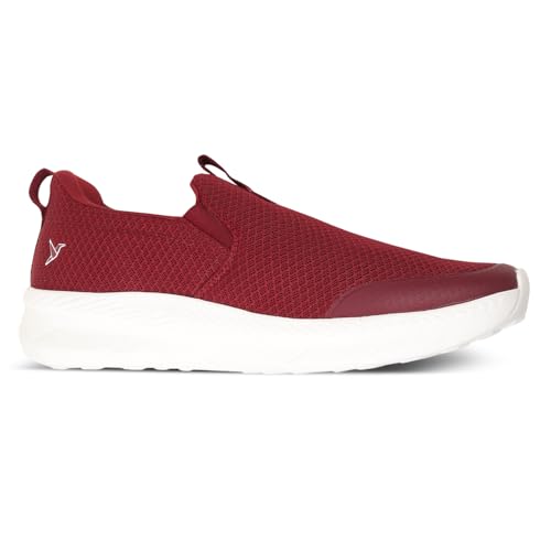 Image of YOHO Men's Walking Shoes with Memory Foam, Lightweight & Cushioned Slip on Sneakers Without Lace for Man|Comfortable & Stylish for Casual Wear Daily Use Walking & Gym SOS104