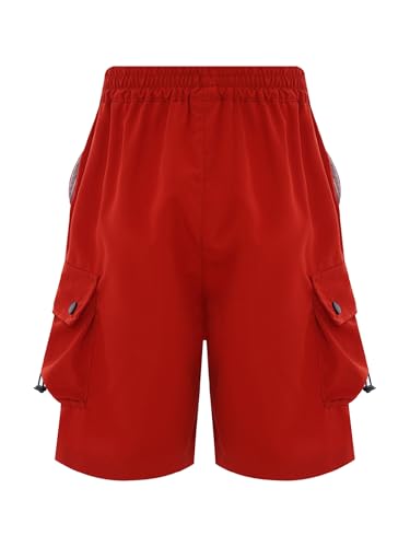 Hularka Kids Boys Lightweight Quick Dry Summer Cargo Shorts Running Athletic Hiking Camping Shorts with Pockets4