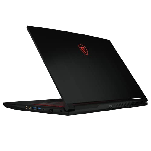 Image of msi GF63 Thin Gaming Laptop: 11th Gen Intel Core i5, GeForce RTX 2050, 15.6 inch FHD, 144Hz, 8GB DDR4, 512GB NVMe SSD, Cooler Boost 5, Win 11: Black 11UCX-1424US