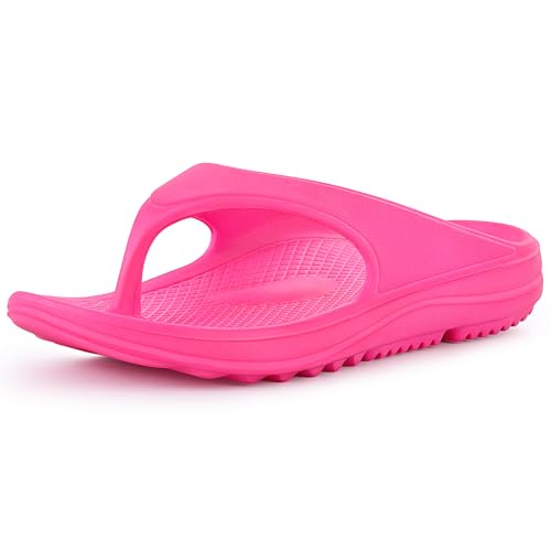 Image of shevalues Orthopedic Sandals for Women Arch Support Recovery Flip Flops Pillow Soft Summer Beach Shoes