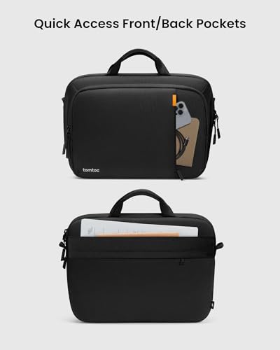 Tomtoc A30E4D1 15.6-Inch Dual Compartment Laptop Briefcase thumb #8