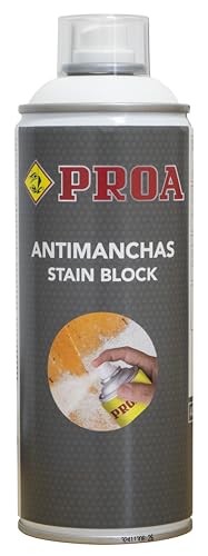 ANTIMANCHAS PARA PAREDES EN SPRAY. 400 ML. Cubremachas. Stain Block.