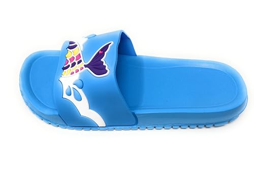 JEFFRICO Girls Comfort Sandals Kids Slip On Lightweight EVA Water Shower Pool Beach Sandals Slides4
