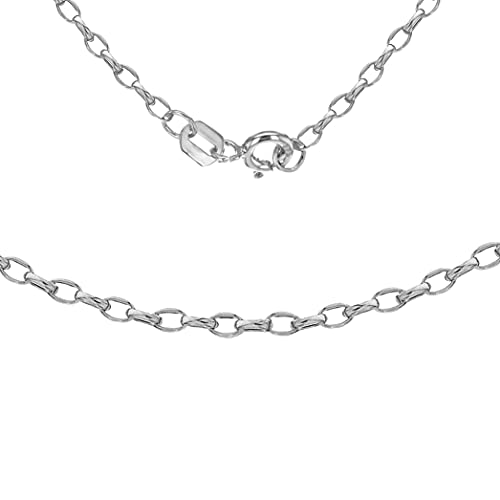 Carissima Collar de mujer con oro blanco 9 K (375), 51 cm
