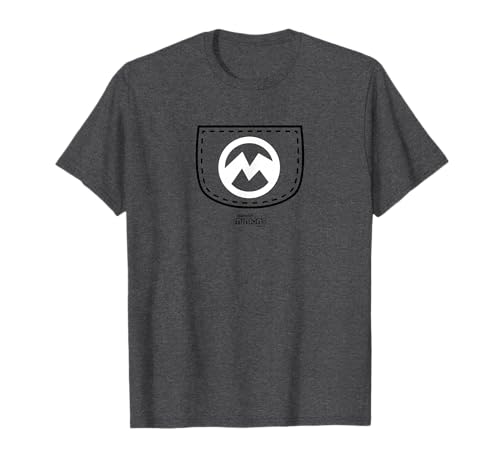 Minions Evil Minion “M” Faux Pocket Graphic T-Shirt