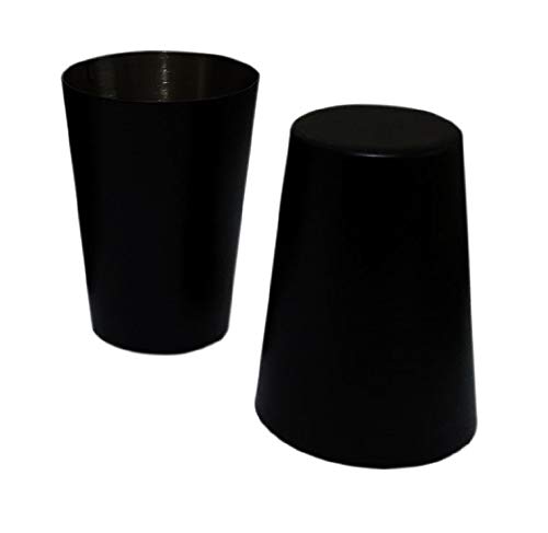 Dynore Black Hip Flask 7 oz with 2 Shot Glasses - Image 3 thumbnail