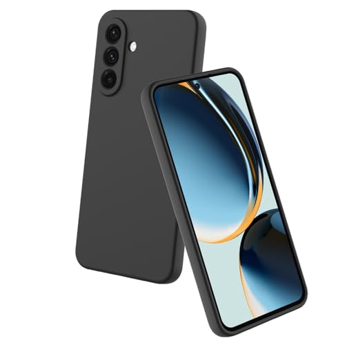 Image of Back Cover for Samsung Galaxy A56 5G / A36 5G | Full Camera Protection | Premium Liquid Silicon Case | Flexible Bumper Case for Samsung Galaxy A56 5G / A36 5G (Black)