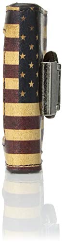 M&F Western Mens Vintage USA Flag Money Clip Wallet3