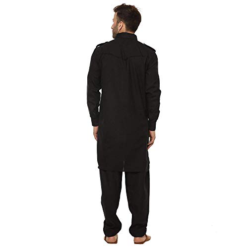 Image of Royal Kurta Mens Cotton Pathani Suit