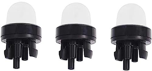 3Pcs Line Primer Bulb 753-08319 for Troy-Bilt Cub-Cadet Craftsman Bolens Remington Ryobi Yardman Yard -Machine Engines