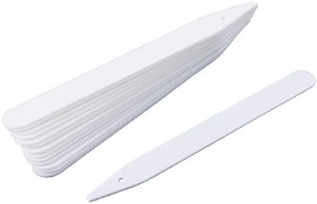 Delatanus 6 Inch Plant Markers, White - 100pcs image 3
