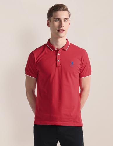 Image of U.S. Polo ASSN. Men's Cotton Slim Fit Shirt
