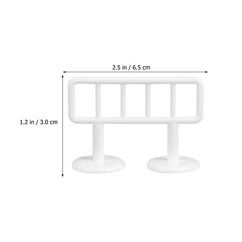 NUOBESTY Play Traffic Signs Street Signs Playset Kids Road Signs Mini Roadblocks Toyset - Thumbnail 2
