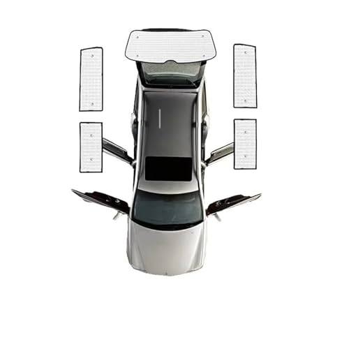 TVF[hԃtgKX ɓK gX|[^[ T6 T6.1 SWB 2015-2024 ɓKToCU[ J[e Mی tgKX TVF[h fM ԗpVF[h 悯(Rear Sunshades SWB)