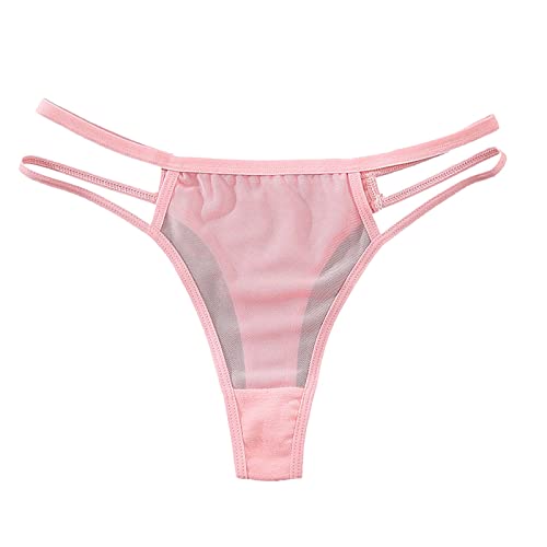 ZTFYKLIN Bragas Mujer Interior De para Bikini Soft Panty Ladies Sexy Briefs (Pink, S) Braguitas Rojas Navidad Reductoras Sin Costuras Ropa Amarilla Niña Biquini Braga Reductor Barriga Talle Alto