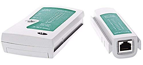 Alexvyan RJ45 RJ11 RJ12 CAT5 CAT6 UTP Network Lan Cable Tester Test Tool Network Interface Card With Battery 1