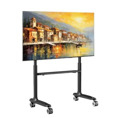 Soporte móvil para TV de 42-86 pulgadas con altura ajustable miniatura 1