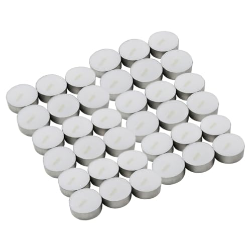 Bougies chauffe-plat sans fumée Cabilock de 50 pièces pour une ambiance romantique au quotidien
