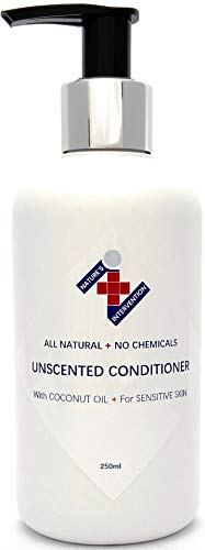 NATURAL - Condicionador - sem PERFUME - 250 ml - de NATURE'S INTERVENTION - sem sulfatos, sem parabenos, sem silicone. Concentrado, pH 5,2-5,7 para peles sensíveis. 99,5% de derivados de plantas