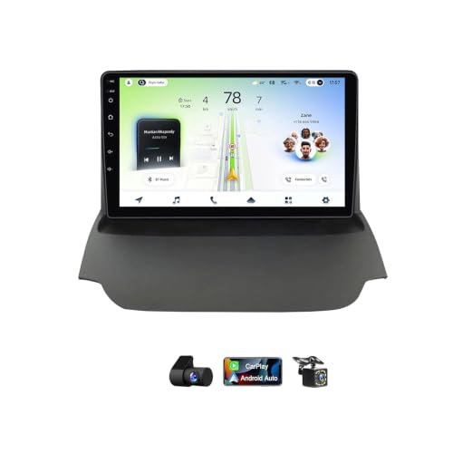 Radio Android 14 para Ford Ecosport con pantalla 2K y CarPlay inalámbrico