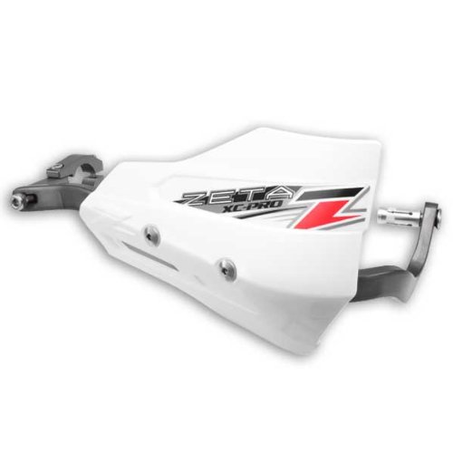 ZETA RACING XC Pro WHITE Hand Shields (Pair) for Armor Handguards
