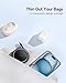 Baseus USB C to USB C Cable, 100W Retractable USB C 5A Fast Charging Cable, 4-Stage Length Preset USB Type C Charger Cord for iPhone 17 16 Pro Plus Pro Max, MacBook, iPad, Samsung S24/S23+ (3.3ft)
