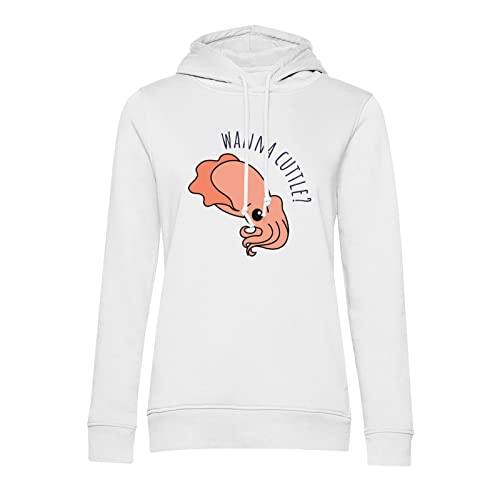 Sweat à capuche Wanna Cuttle pun fish joke pull humour pour homme et femme décontracté