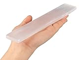 Large Selenite Charging Plate – 7.5 Inches Selenite Crystal Plate– Ideal for Cleansing and Recharging Crystals and Healing Stones, Reiki, Meditation – Protection Crystals – Spiritual Gifts & Decor