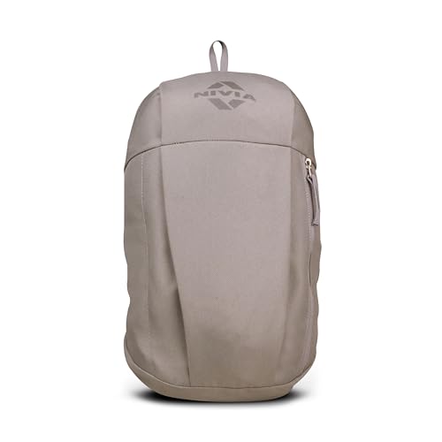 Image of Nivia Pulse Junior 2.0 Backpack For Men & Women, Water-Resistant Sports Backpack, Lightweight, Durable 600D Polyester, Double-Zip Main Compartment & Secure Front Pocket, Capacity-10 Litres