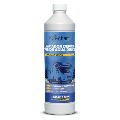 Bio Chem   Limpiador de depósitos de agua dulce 1L   Mantenimiento de depósitos de caravanas y autocaravanas   Productos y accesorios para campistas