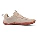 UBFEN Sneakers Barefoot Shoes for Womens Mens Minimalist Trail Running Hiking Comfortable Walking Light Brown Size US 7.5 Women/5.5 Men