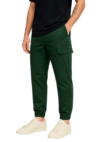 Image of Veirdo 100% Pure Cotton Regular Fit Mid Rise Trackpants with Side Pocket for Men & Boys