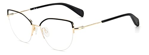 Lunettes Rag&Bone Rnb3042/g en acier doré et noir élégance et finesse pour femme