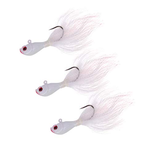 Isca artificial de pesca Lioobo 3 peças iscas de pesca luminosas que brilham iscas artificiais para