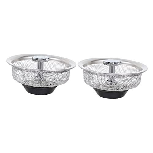 Colador para fregadero de cocina en acero inoxidable