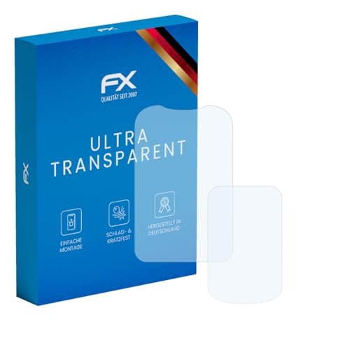 atFoliX Screen Protection Film compatible with TTfone TT970 Screen Protector, ultra-clear FX Protective Film (Set of 3)