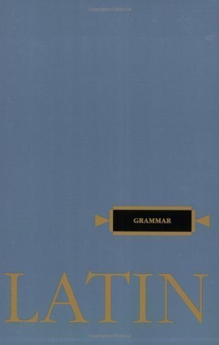 Latin Grammar (Henle Latin) by Henle, Robert J.... B00HMV0KI2 Book Cover