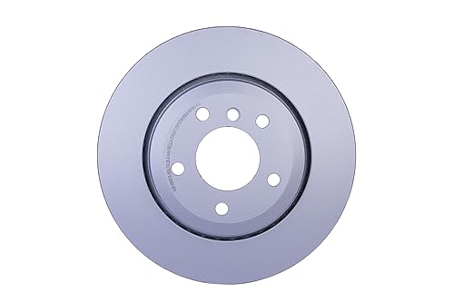 Disque de frein HELLA 8Dd 355 127-611 haute teneur en carbone pour stopper les vibrations