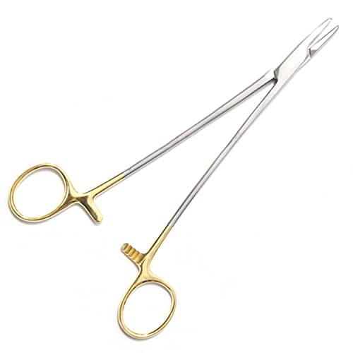G.S T/C PREMIUM O.R GRADE MAYO HEGAR NEEDLE HOLDER 10" SERRATED WITH TUNGSTEN CARBIDE INSERTS