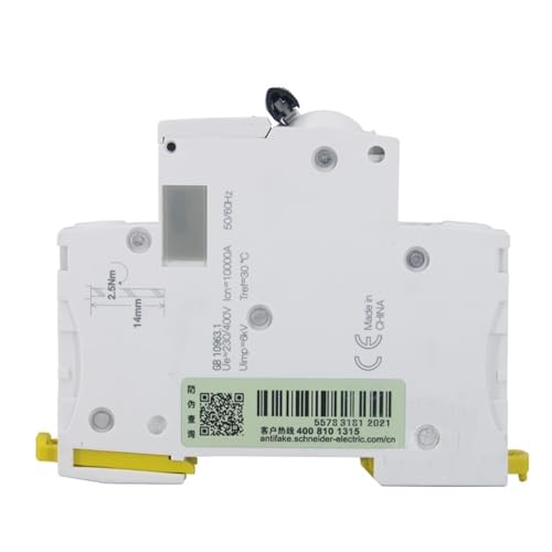Disjoncteur IC65H 2p Type D 10kA protège vos circuits contre surcharges - 4