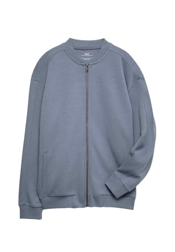 Marks & Spencer Bomber-Sweatshirt Aus Interlock Mit Hohem Baumwollanteil (616 J.) 13-14 Jahre